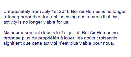 Bel Air Homes - Rental Property